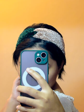 Knit Band Headband - Velvet Moss