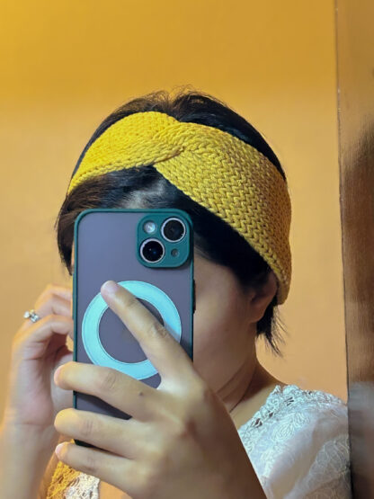 Knit Band Headband - Butterscotch