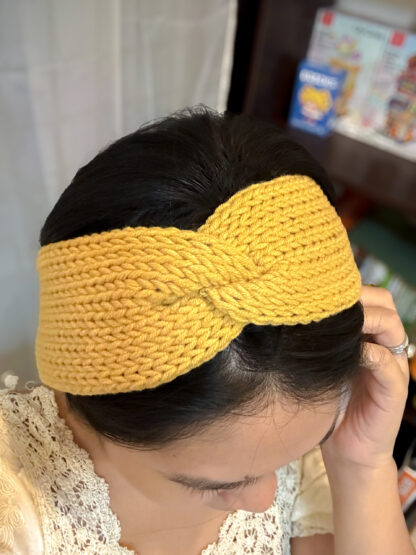 Knit Band Headband - Butterscotch