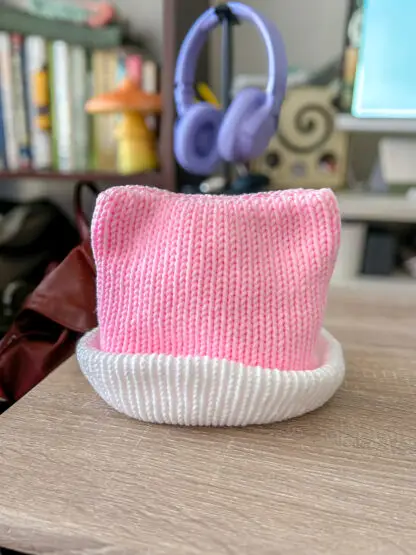 Pink Harmony Cat Beanie